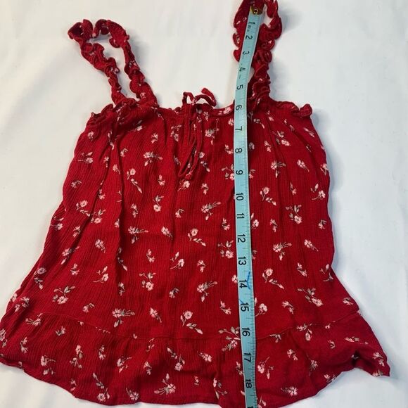 HOLLISTER Ruffled Strap Tank Top - Picture 7 of 7